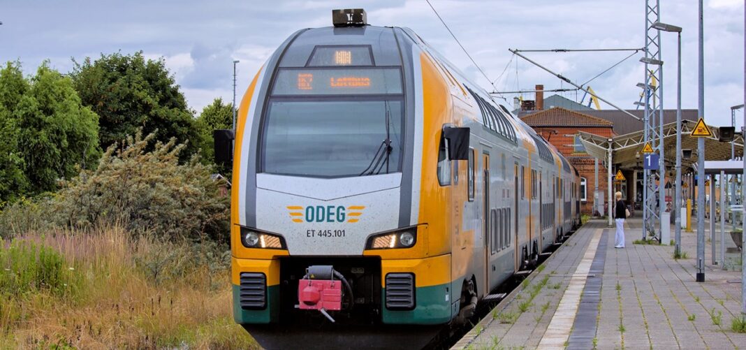 ODEC im Wismarer Bahnhof