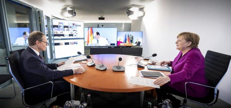 Beschlussvorlage vor Bund-Länder-Gipfel: Merkel will Lockdown bis zum 18. April verlängern