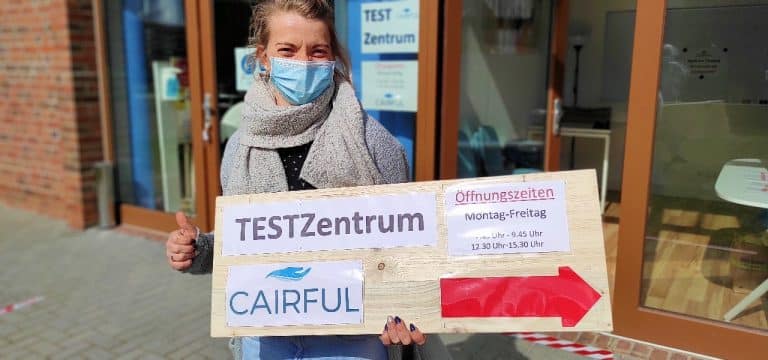 Wismar: „Cairful med GmbH“ eröffnet neues Corona-Testzentrum „Am Holzhafen“
