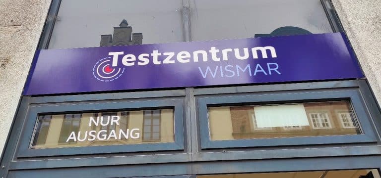 Wismar: Corona-Testzentrum in der „Altwismarstraße“ ist eröffnet