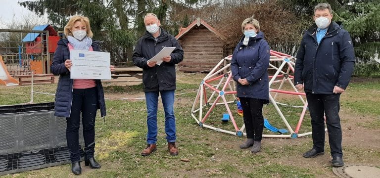 Brüsewitz: 1,8 Millionen für Kita „Pusteblume“ übergeben