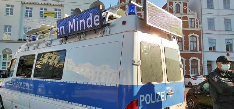 Wismar: Versammlung am Montag verlief laut Polizei friedlich