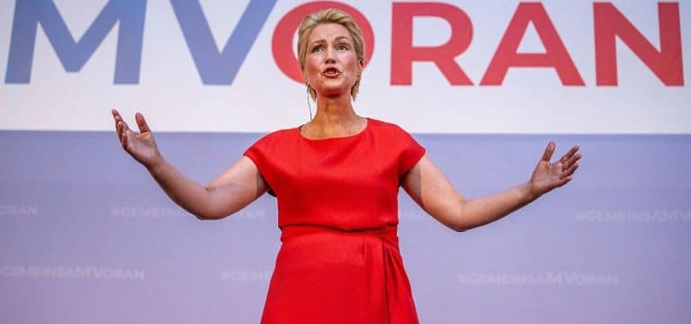 Schwesig führt SPD in Landtagswahl: 96,4 Prozent Zustimmung