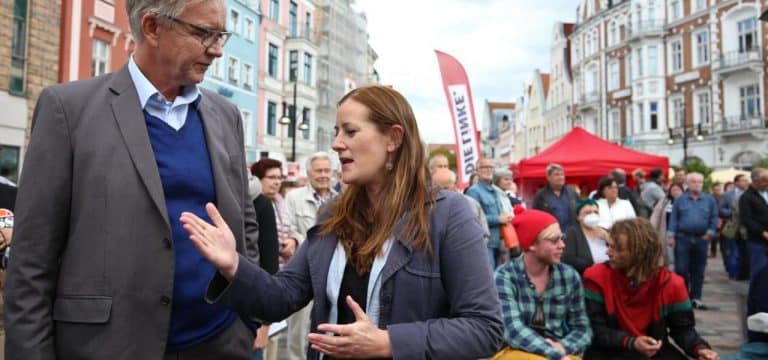 Linke werben für sich als Koalitionspartner