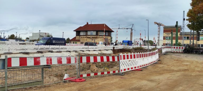 Baustelle Poeler Straße: Änderung der Straßenverkehrsführung ab 8. November