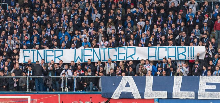 DFB-Kontrollausschuss ermittelt wegen Banner gegen Rostock