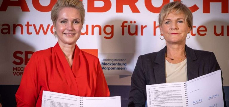 Weg frei für Rot-Rot in Mecklenburg-Vorpommern