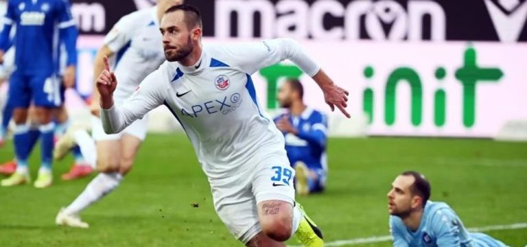 Doppelpack von Breier: Rostock holt ein 2:2 in Karlsruhe