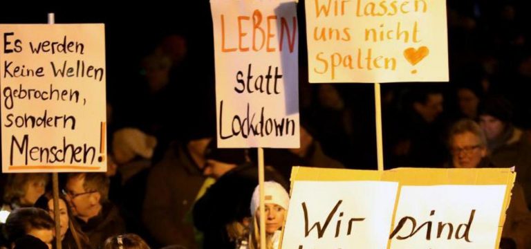 Wieder Demonstrationen gegen Corona-Maßnahmen erwartet