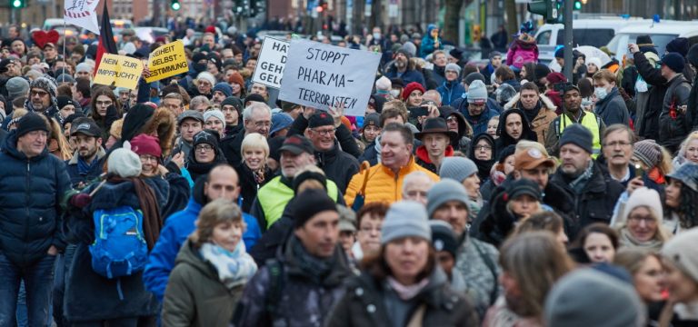 Wieder Demonstrationen gegen Corona-Maßnahmen in MV erwartet