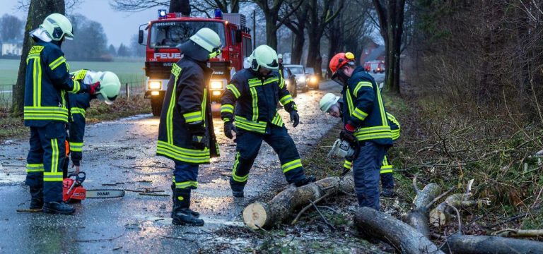 Sturmtief „Ylenia“: Überschaubare Schäden in Mecklenburg-Vorpommern