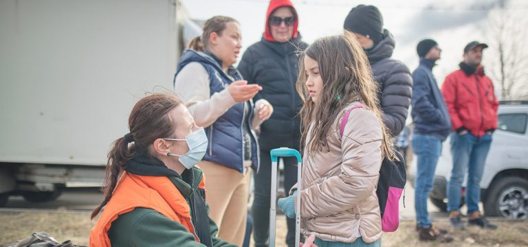 Krieg in der Ukraine: Die humanitäre Lage ändert sich rasant