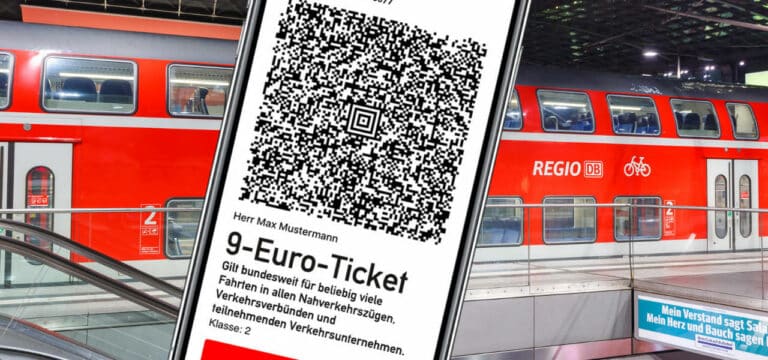Vorverkauf 9-Euro-Ticket in Mecklenburg-Vorpommern