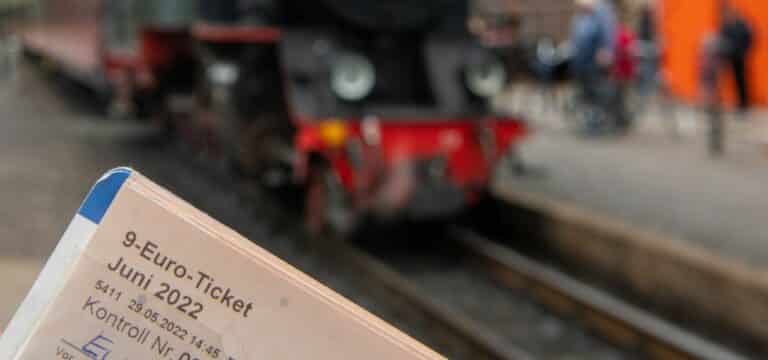 Landestourismusverband sieht Neun-Euro-Ticket skeptisch