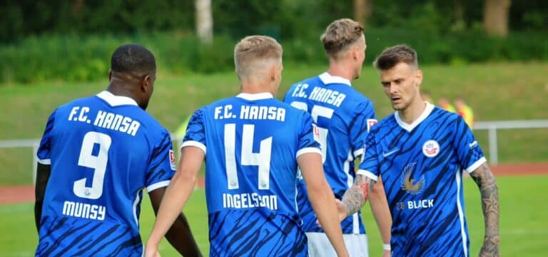 Hansa Rostock startet nahezu vollzählig ins neue Jahr