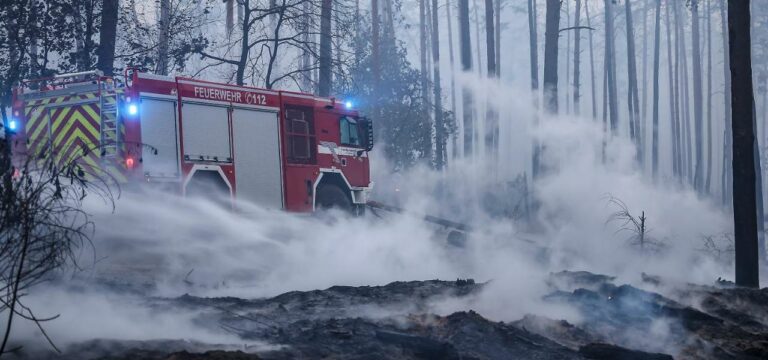 Waldbrandprävention und Feuer-Bekämpfung kosten Millionen