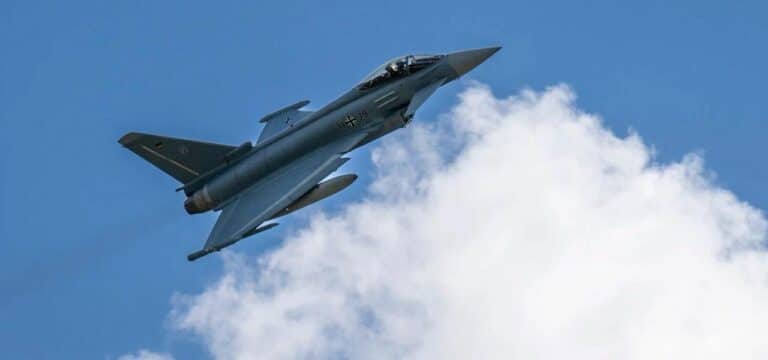 Laage: Eurofighter starten zur Luftraum-Überwachung nach Estland