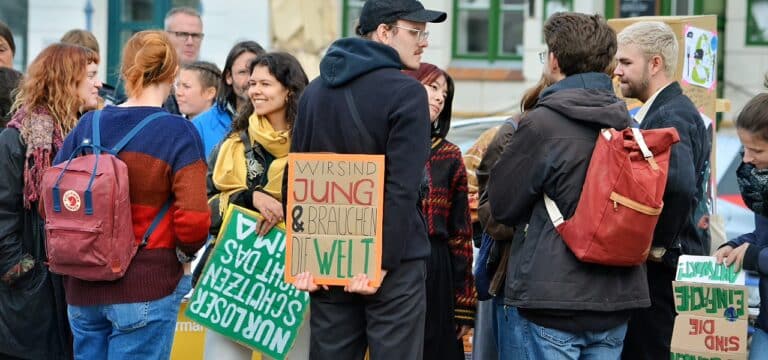 Protestaktionen für das Klima auch in Mecklenburg-Vorpommern