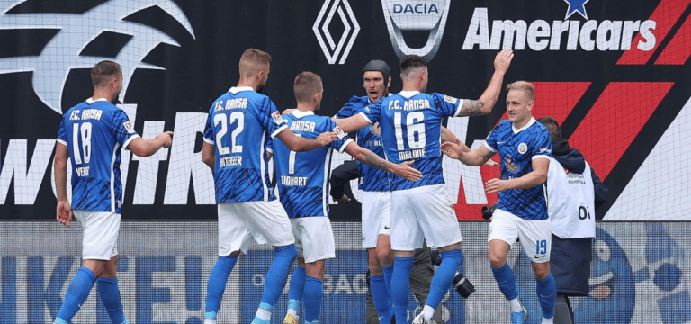 Hansa Rostock beendet Pleitenserie mit Sieg gegen Magdeburg