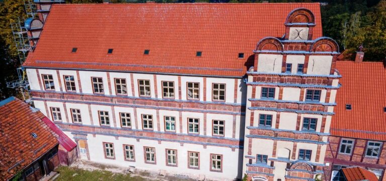Restaurierung von Renaissanceschlosses Gadebusch kommt voran