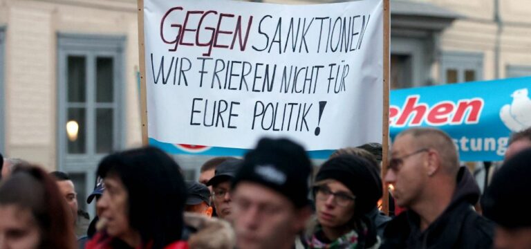 Demonstrationen gegen Energiepreise sind Thema im Landtag