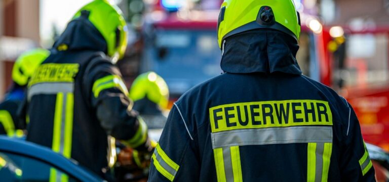 Supermarkt-Brand in Laage löst Großeinsatz aus