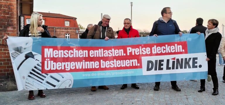 Solidarischer Herbst!: Die „Linke“ ruft erneut zur Demo am Freitag auf