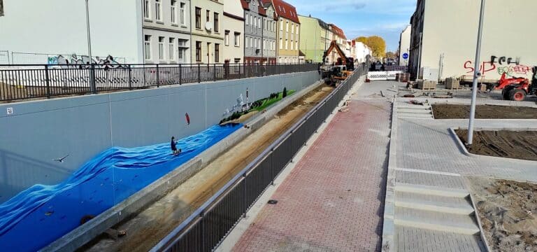 Weiterer Meilenstein auf der Baustelle Wismar Poeler Straße
