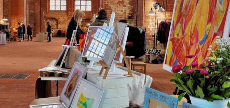 Wismar: 27. Kunstmarkt in St. Georgen wieder im Dezember