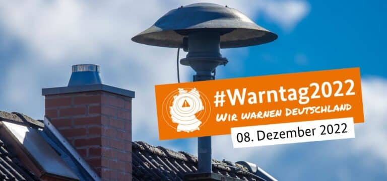 Wismar: Probealarm zum bundesweiten „Warntag“ am 8. Dezember