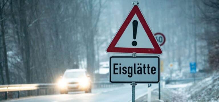 Das Wetter in Mecklenburg-Vorpommern: Es wird glatt