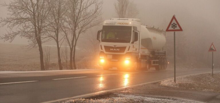 Glatte Straßen in Mecklenburg-Vorpommern: Lage jedoch relativ ruhig