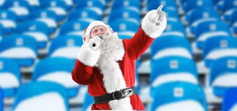 Weihnachtssingen im Ostseestadion: Duett mit Fußball-Profi
