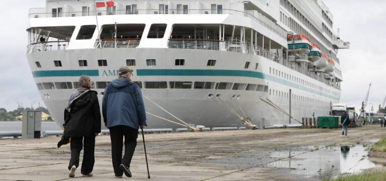 Ankunft des letzten Kreuzfahrtschiffs der Saison