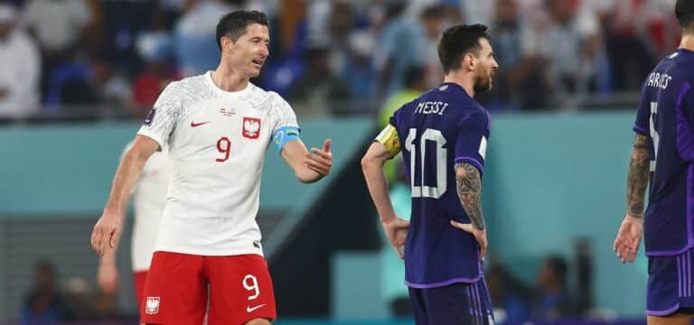Nach Majestätsbeleidigungs-Foul: Messi verweigert Lewandowski den Handschlag