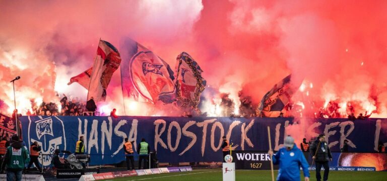 FC Hansa: 30.900 Euro Strafe für Abbrennen von Pyrotechnik