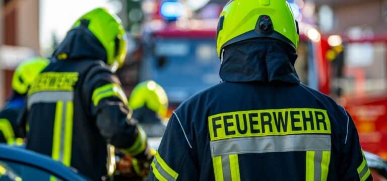 Wismar: Feuerwehreinsatz am im Gewerbegebiet Haffeld