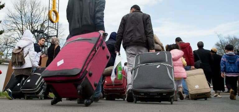 Landkreise fordern Begrenzung der Flüchtlingszahlen