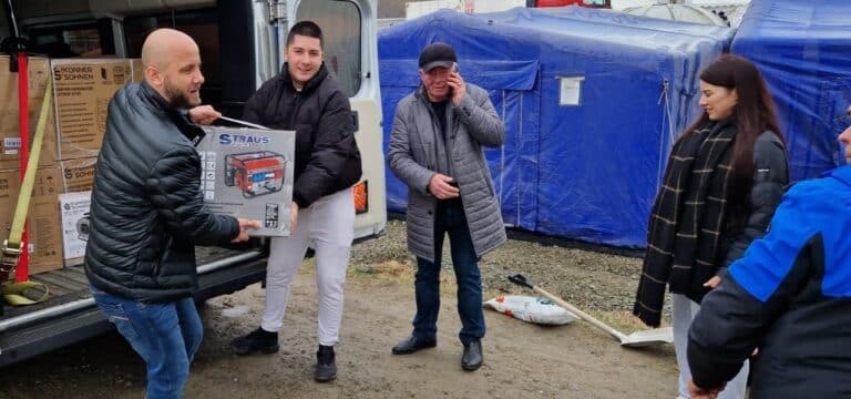 Stadtverwaltung von Tschornomorsk dankt für Stromgeneratoren aus Wismar