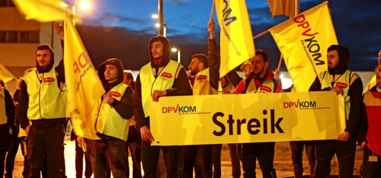 Verdi weitet Post-Warnstreiks in Mecklenburg-Vorpommern aus