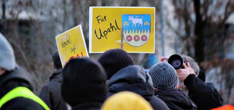 Wieder Proteste gegen Flüchtlingsunterkünfte in Upahl