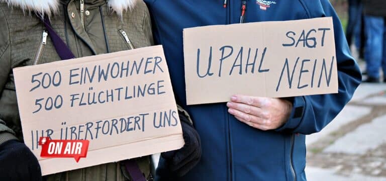 Bürgerversammlung zur Flüchtlingsunterkunft in Upahl