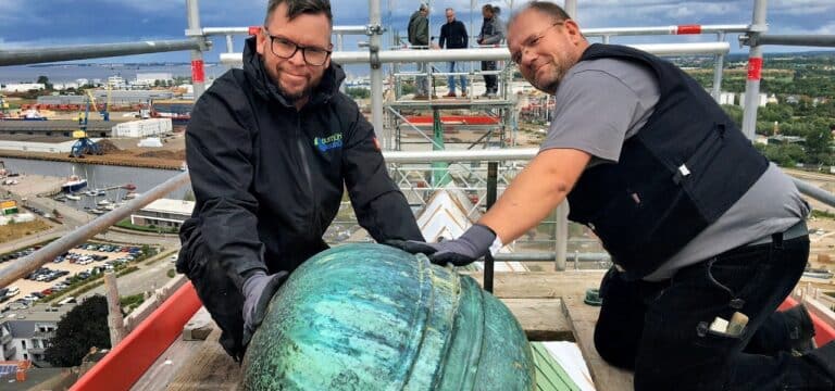 Turmbekrönung von St. Nikolai wird wieder aufgesetzt