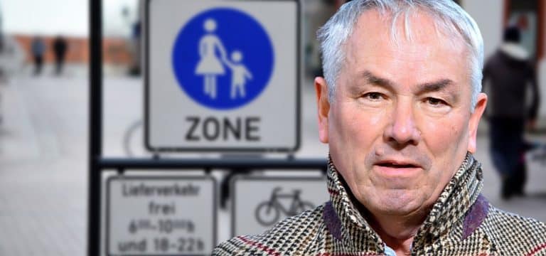 Wismar: Radfahren in der Fußgängerzone bleibt erlaubt – Bürgermeister Thomas Beyer erklärt es