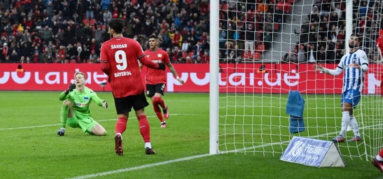 Hertha BSC geht auswärts in Leverkusen schon wieder unter