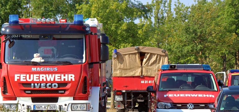 Feuerwehrübung am Samstag im Bereich Haffeld