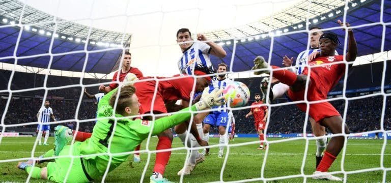 Leipzig gewinnt in Berlin: Umstrittenes Tor bringt Hertha BSC um Punkte