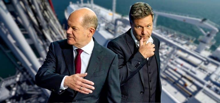 Streit um LNG-Terminal: Scholz und Habeck kommen zur Küste