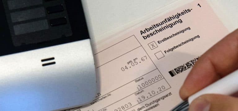 Höchststand bei Krankschreibungen: Ein Monat raus aus Job