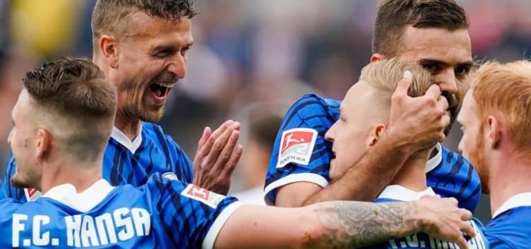 Fröling und Pröger treffen: Hansa Rostock fast gerettet
